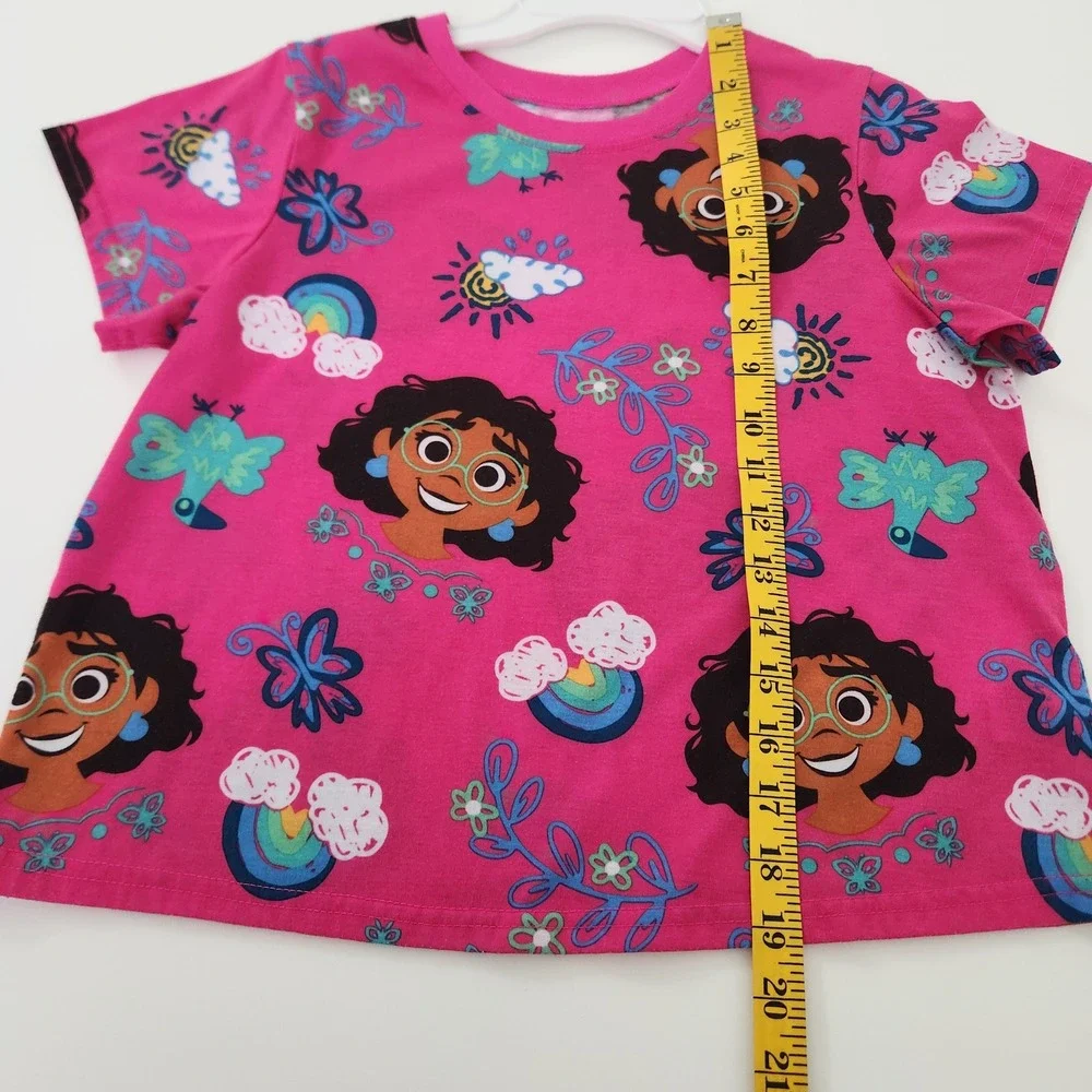 Disney Encanto‎ Mirabel Short Sleeve Top Girls Size L 10/12